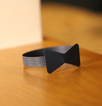 Bild av stilren och humoristisk flugdesign som accessoar