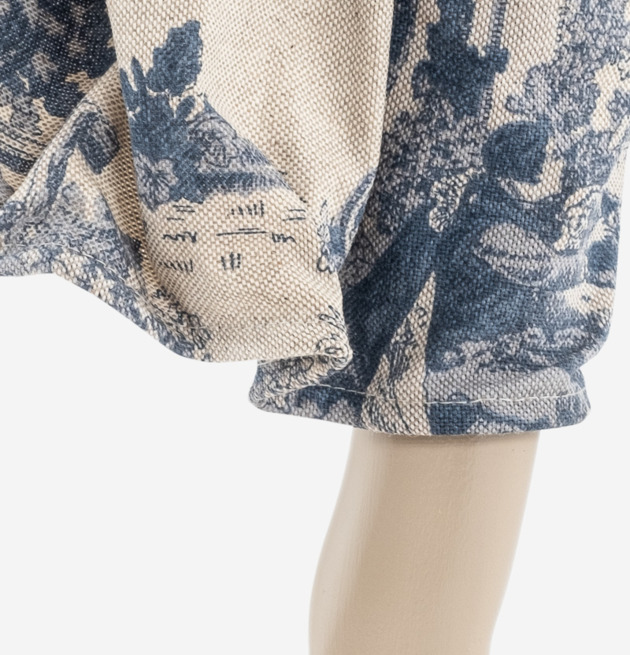 Bordslampa Jane Au från Skitso med elegant mönstrad skärm