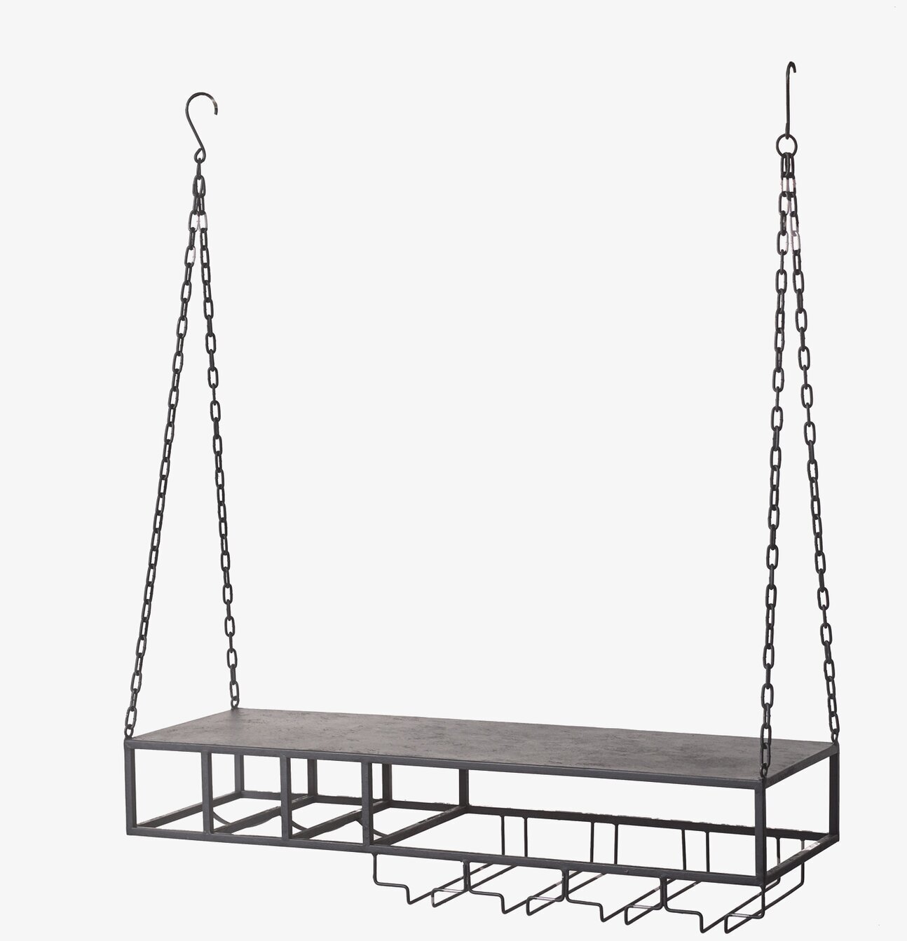 Hängande Hylla Hamra från I AM Interior med fack och krokar