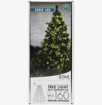 Bild av julgransbelysning med LED-lampor