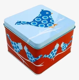 Bild av färgglad och lekfull liten förvaringsbox