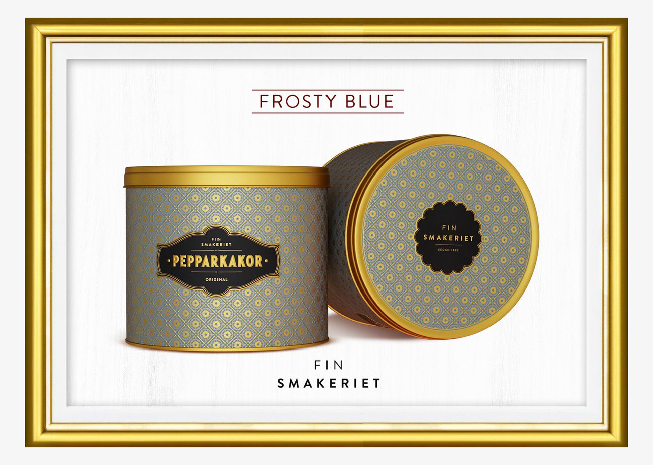 Pepparkakor Frosty Blue 430 Gram från Finsmakeriet