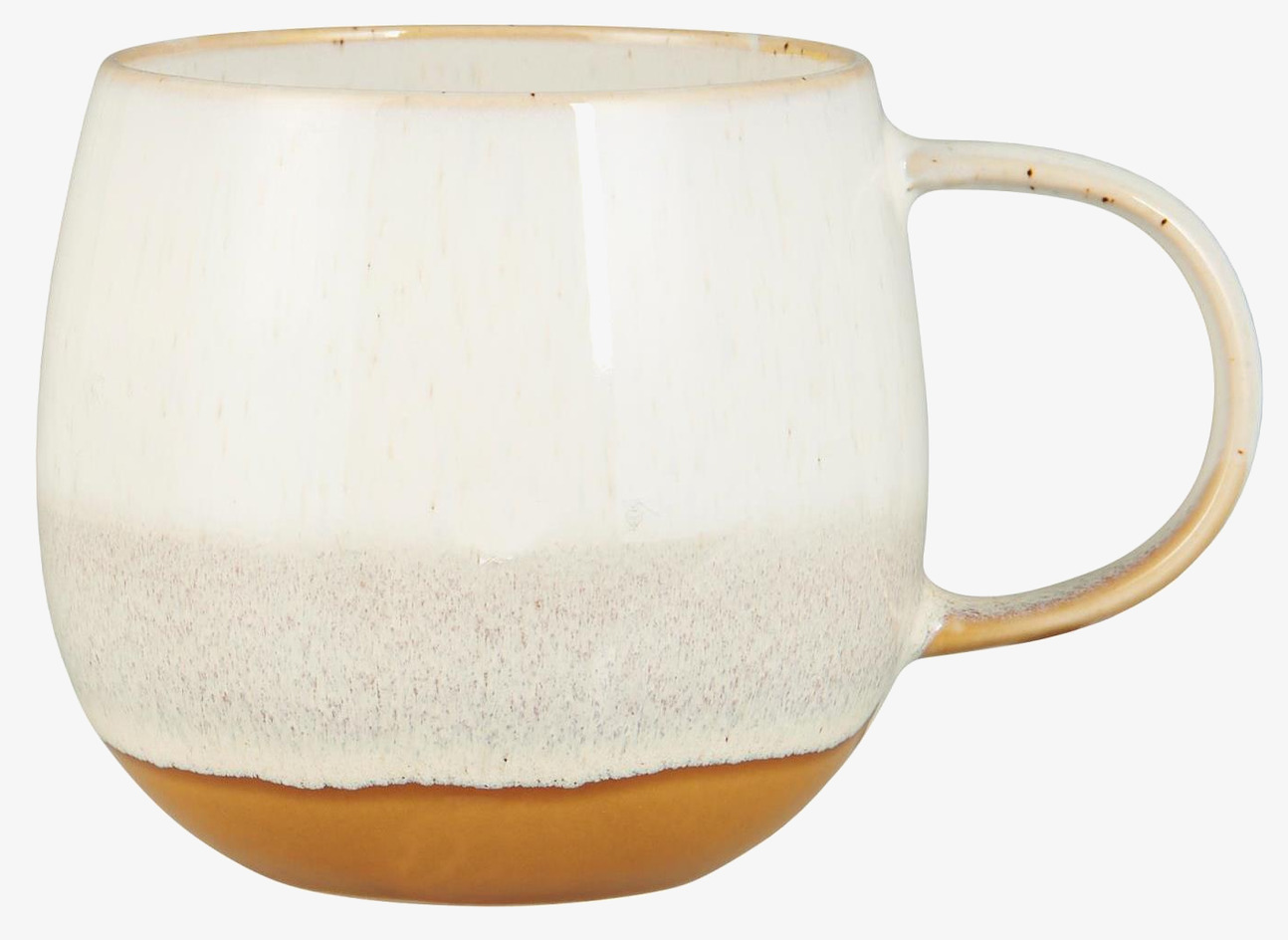 Mugg Stengods Senapsgul från IB Laursen med elegant design