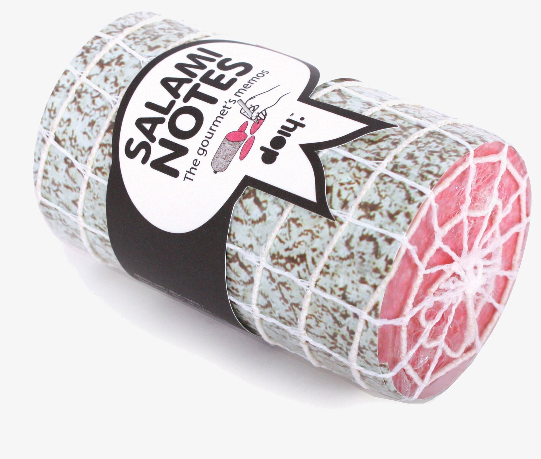 Salami Notes från Propaganda: En anteckningsrulle som salami