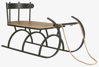 Bild av stilren och robust kälke med tidlös design