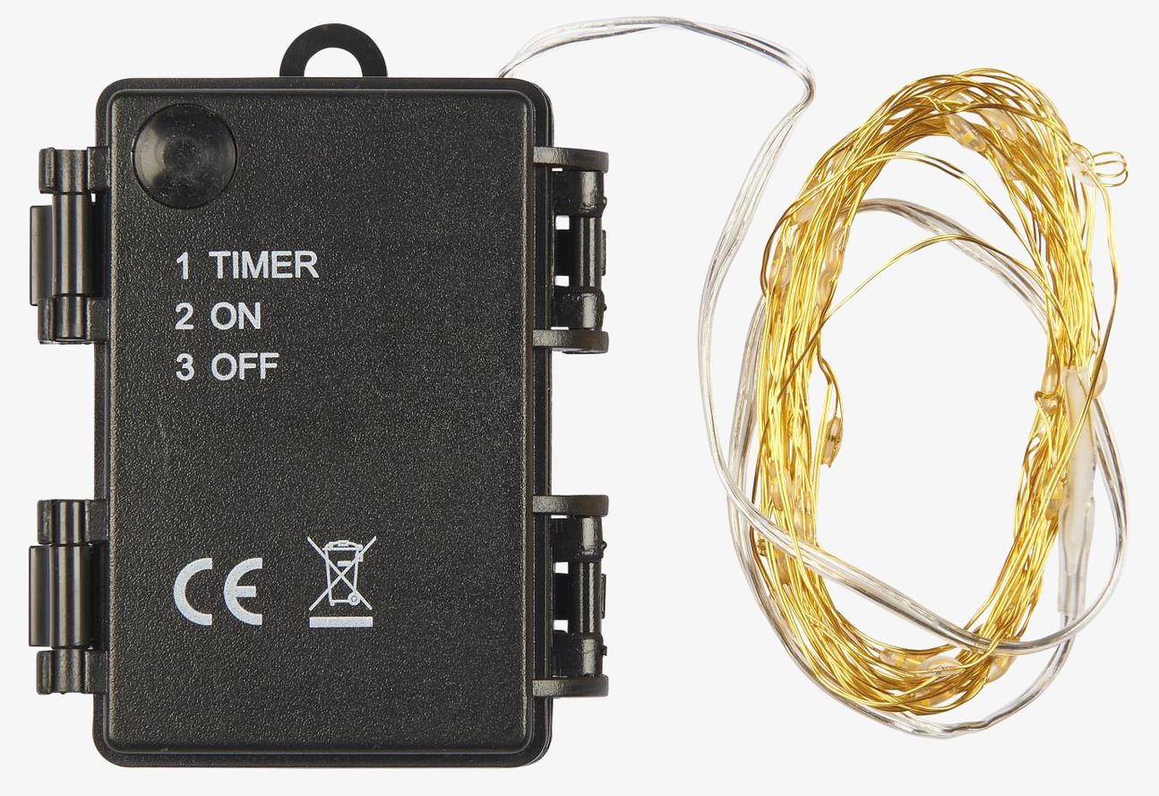 Ljusslinga 40 LED Utomhusbruk från IB Laursen med dosa