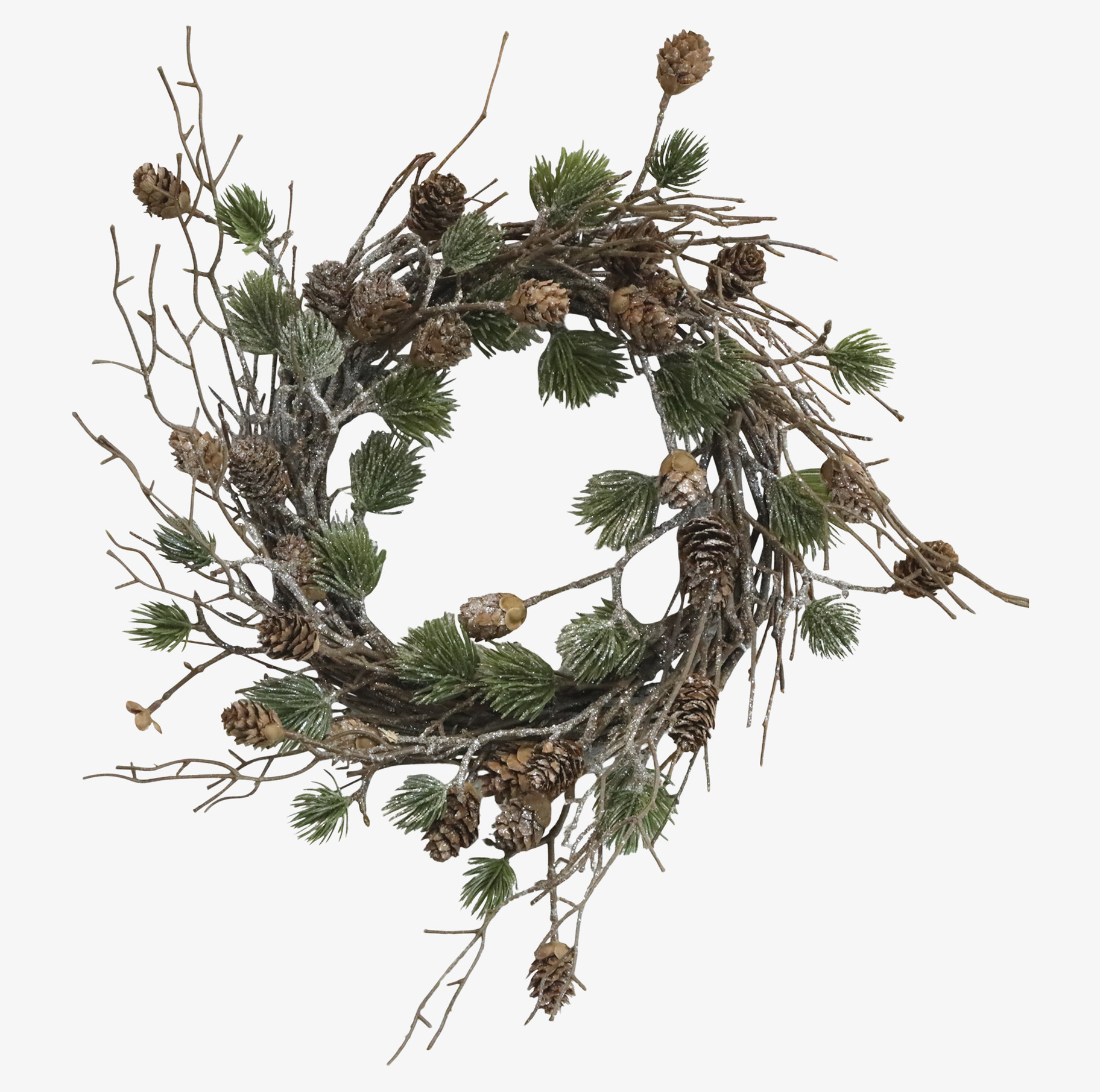 Fleur Krans Cederträ/Kottar från Chic Antique, naturinspirerad