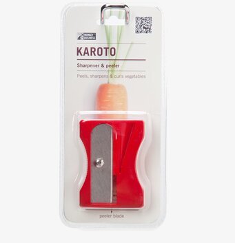 Bild av en färgstark och funktionell morotsskalare