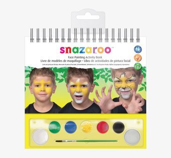 Bild av ansiktsfärger för kreativ ansiktsmålning