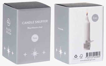 Bild av modern förpackning med ljussläckare i 2-pack