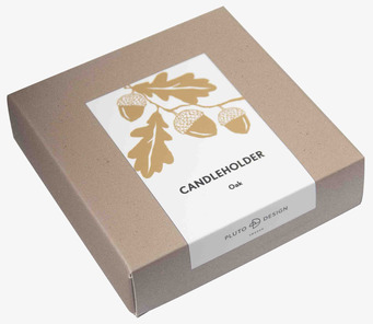 Bild av smakfullt designad ljusstakeförpackning