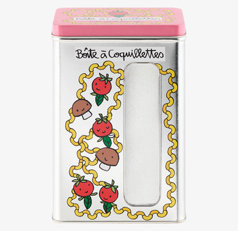 Bild på en charmig och lekfull plåtburk för köket