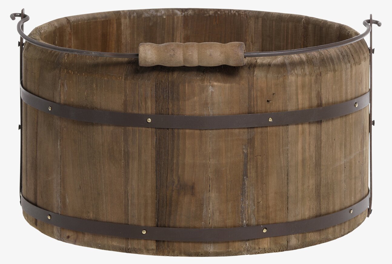 Träspann Ø28cm från Chic Antique med rustik och tidlös design