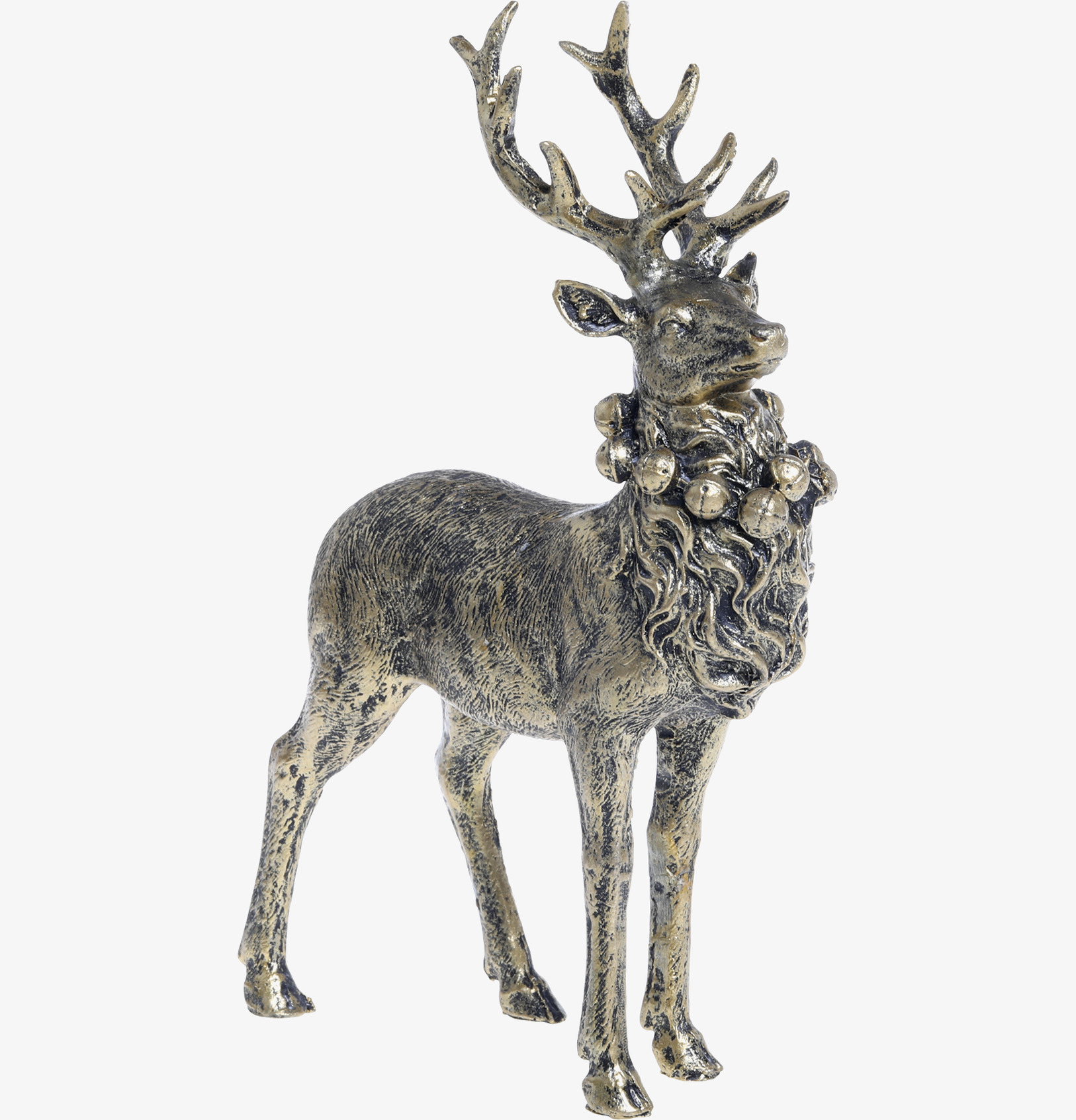 Ren Med Bjällror Antik Mässing från Chic Antique, detaljerad