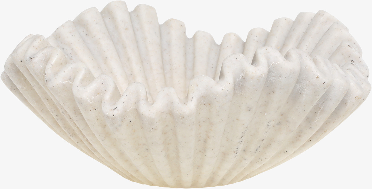 Musselformad Skål från Chic Antique med naturtrogen design