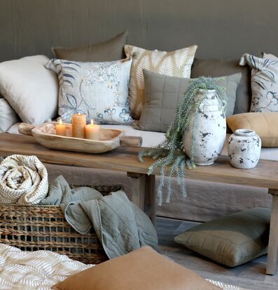 Bild av hemtrevlig och harmonisk inredningsmiljö