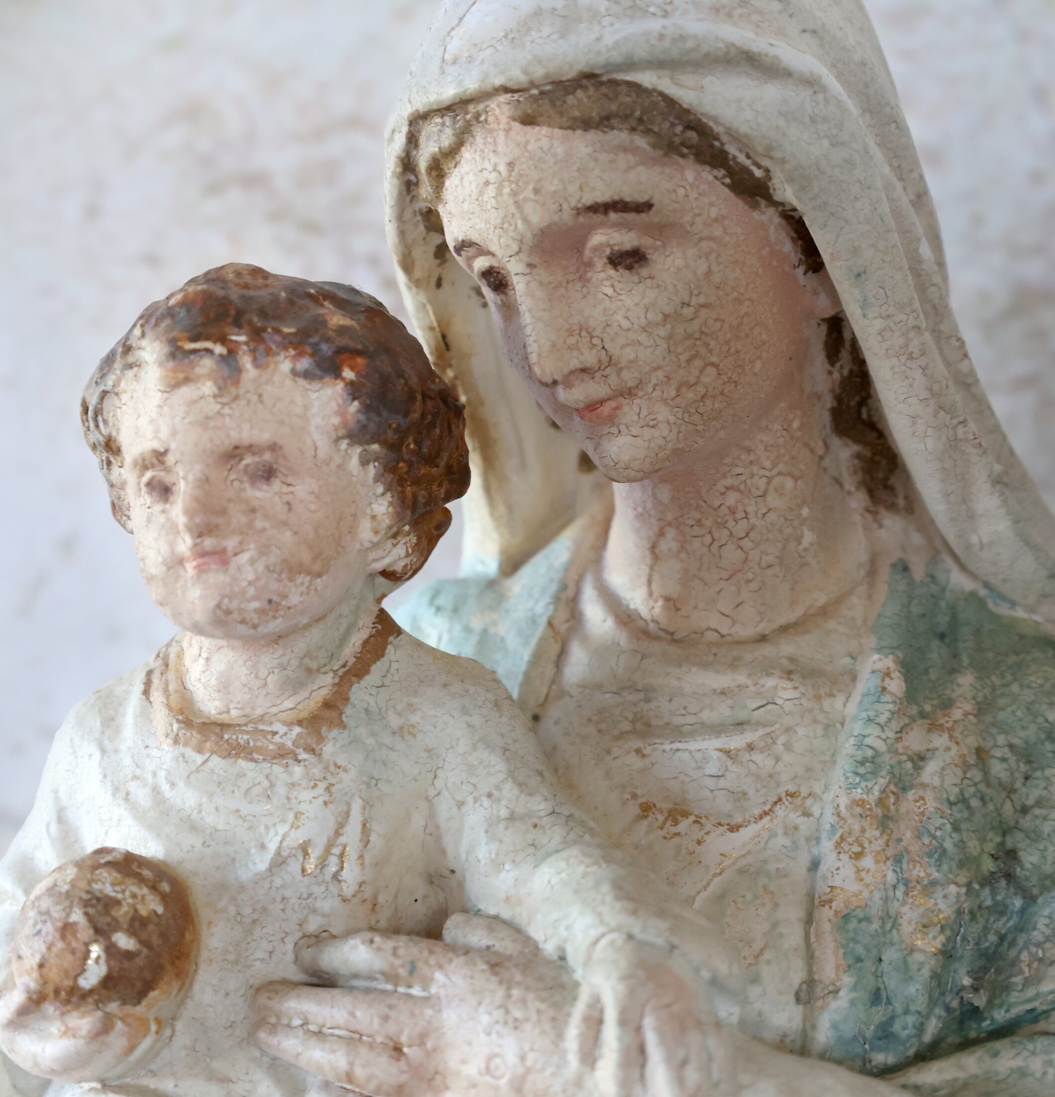 Staty Madonna Opal Chic Antique Statyer, statyetter, figuriner för inomhusbruk eller altaner Ballerinor Övrig prydnad/dekoration inredning