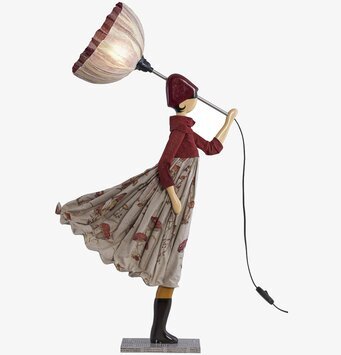 Bild av unik designlampa som kombinerar form och funktion