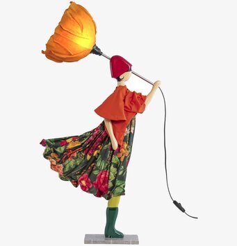 Bild av unik bordslampa med kreativ och lekfull design