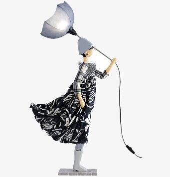 Bild av konstnärlig bordslampa med unik design