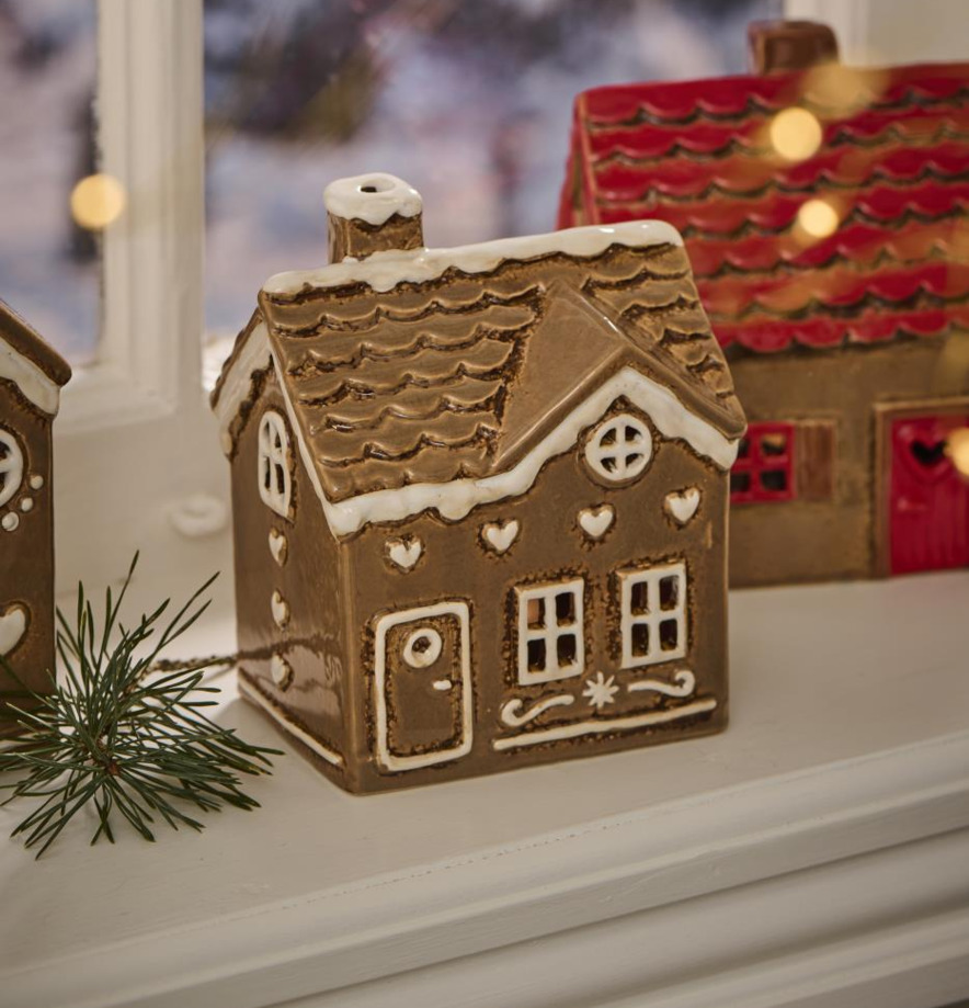 Ljuslykta Pepparkakshus IB Laursen Lyktor Endless Light Ljuslyktor