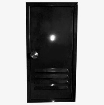 Bild av elegant svart nyckelskåp för hem och kontor