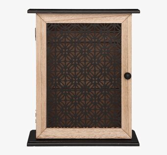 Bild av stilrent nyckelskåp med orientaliskt mönster