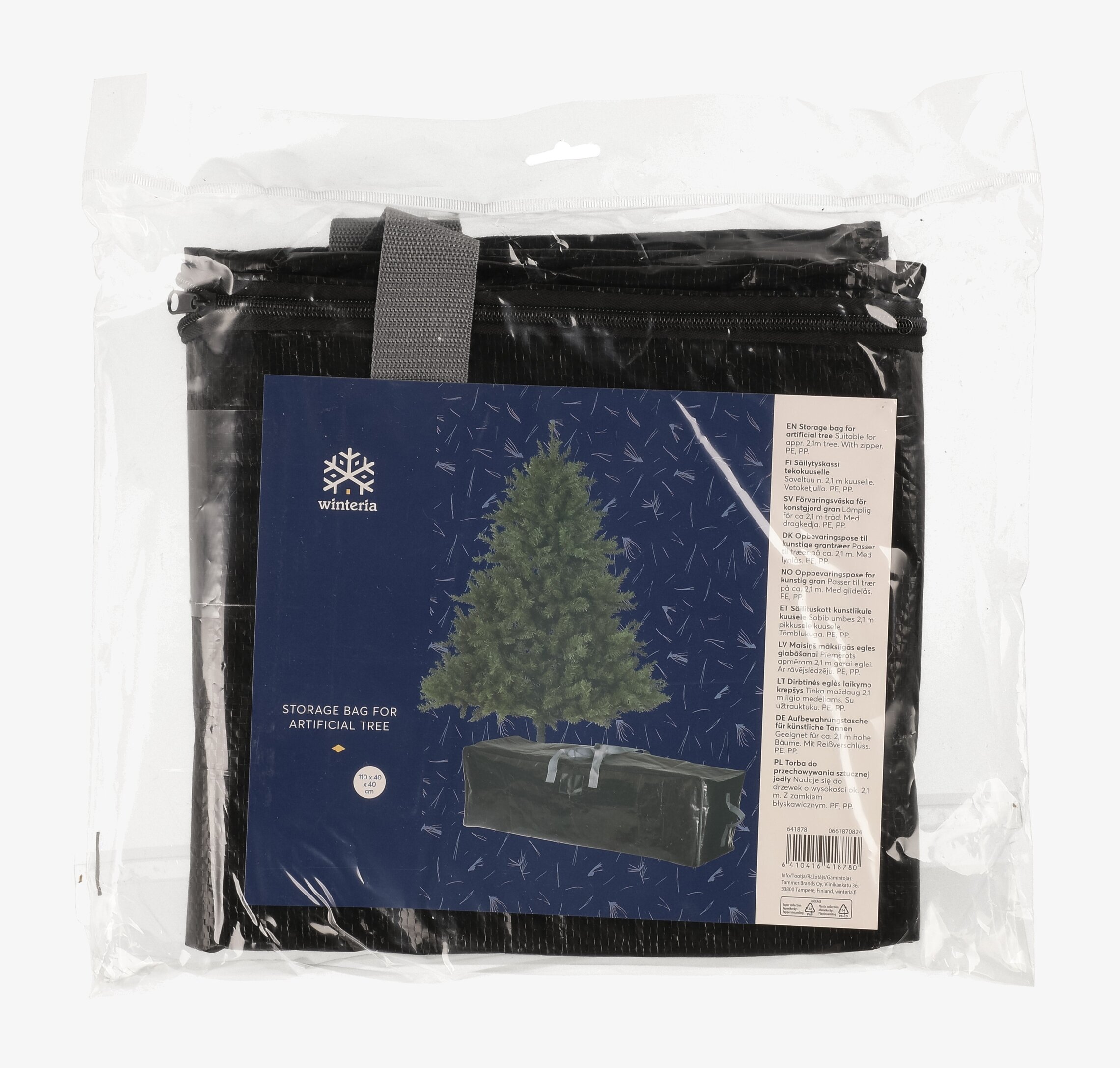 Bild av praktisk förvaringspåse för julgransförvaring