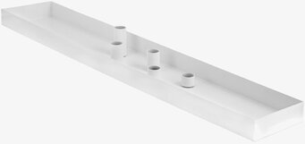 Bild av elegant vit ljusstake med magnetiska ljushållare