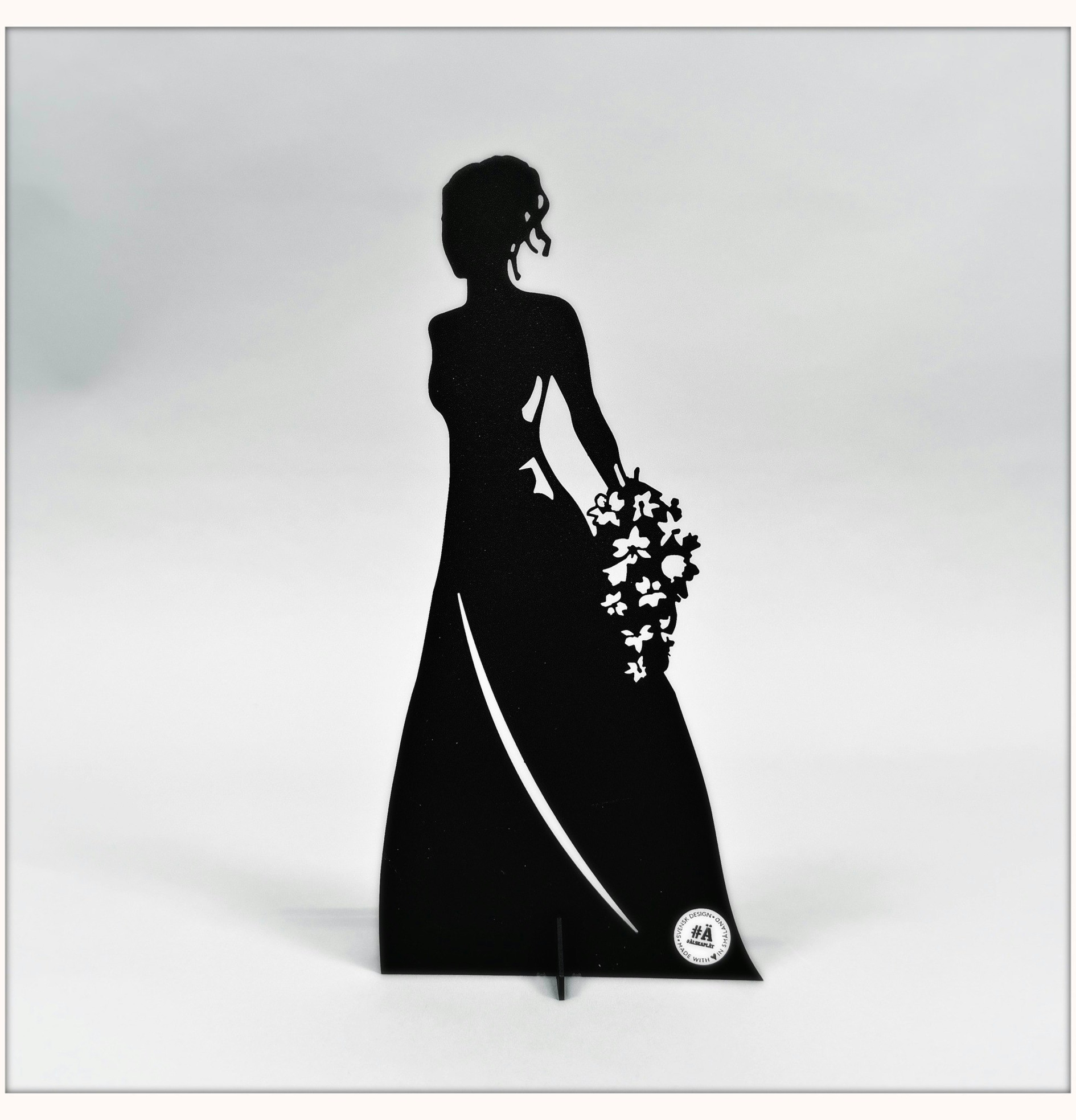 Bröllopsfigur Älska Plåt Älskaplåt Övrig prydnad/dekoration för inredning innemiljö