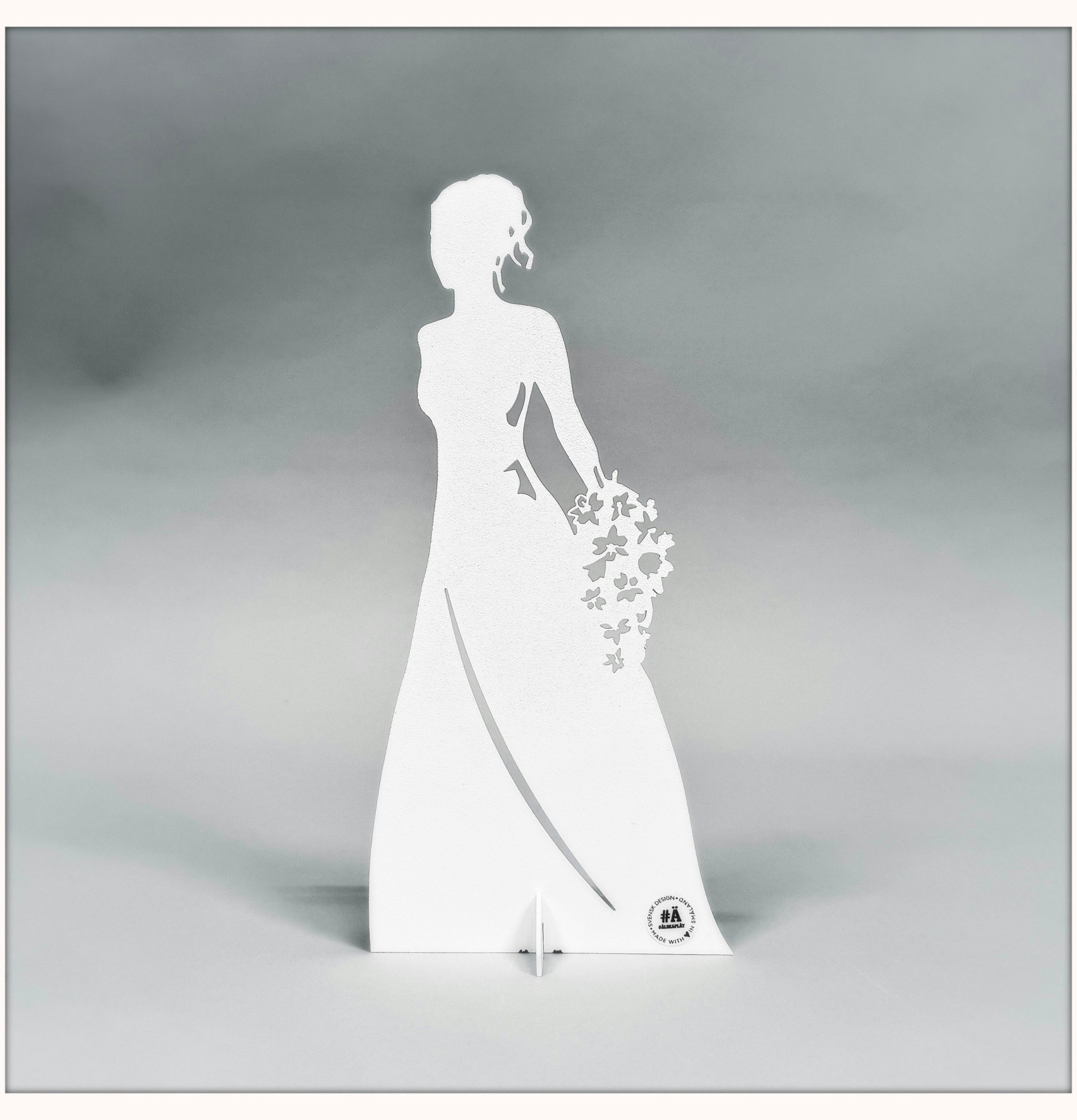 Bröllopsfigur Älska Plåt Älskaplåt Övrig prydnad/dekoration för inredning innemiljö