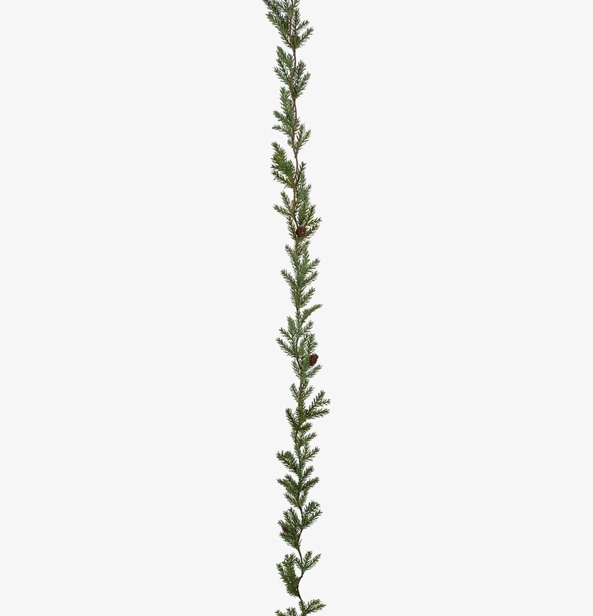 Grangirlang Med Kottar Mr Plant Konstväxter Konstblommor Plastväxter Plastblommor