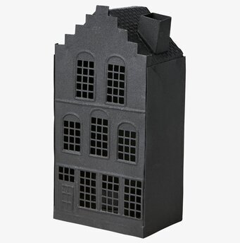 Bild av dekorativ ljuslykta med europeisk arkitektur