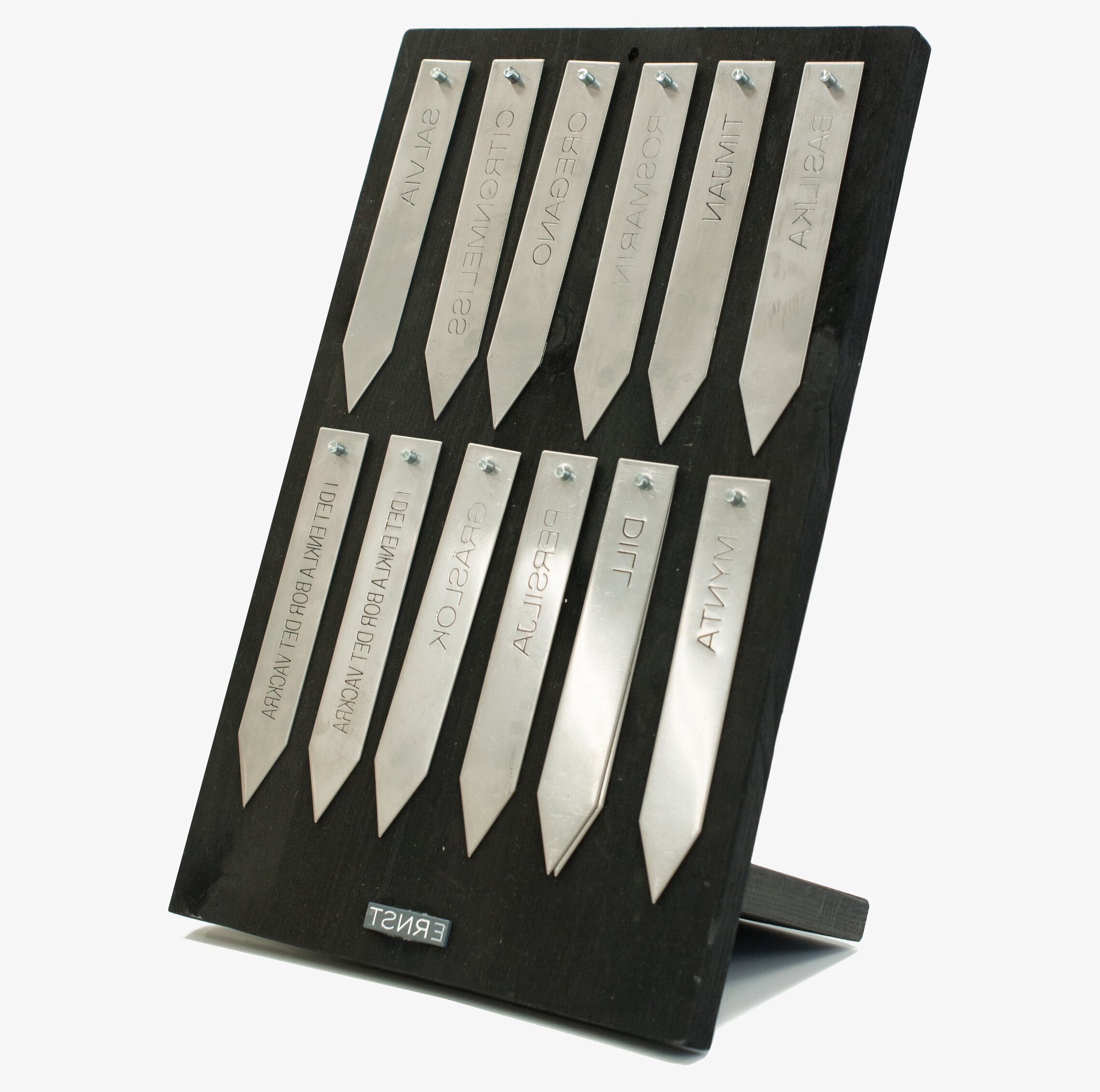 Odlingssticka ERNST från Ernst på svart platta, 12 st