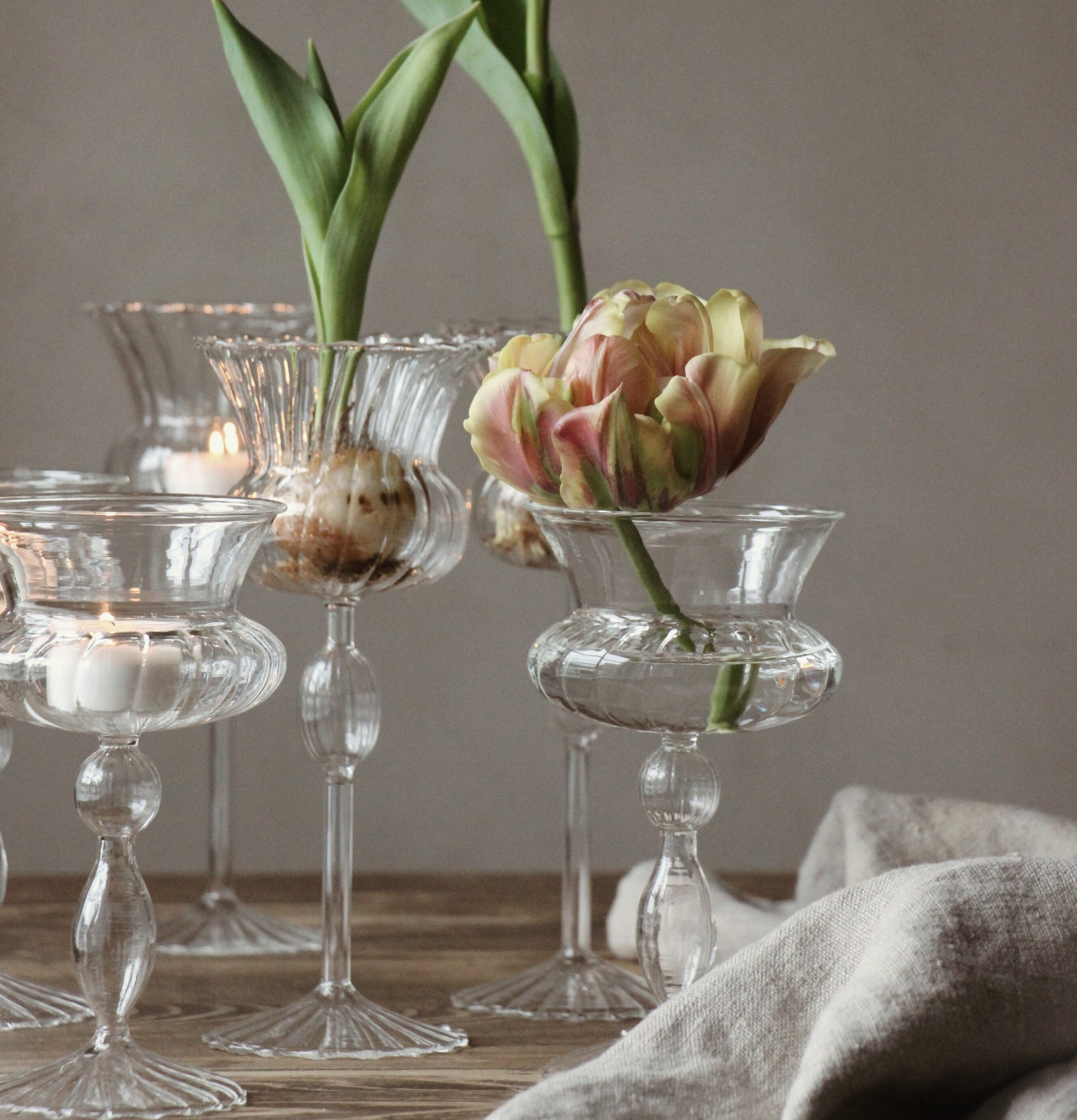 Majas Lykta/Vas Rocaille Låg Cottage Lyktor Endless Light Ljuslyktor