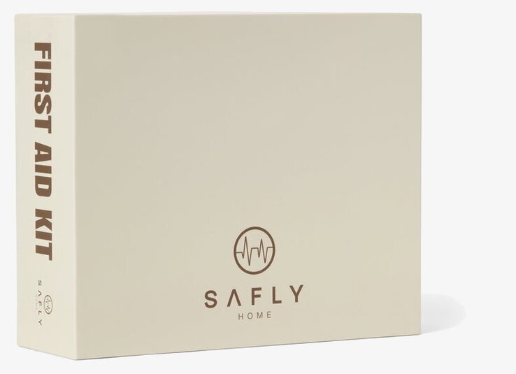 First Aid Kit Medium Vit Safly Förbandslådor Första hjälpen kit