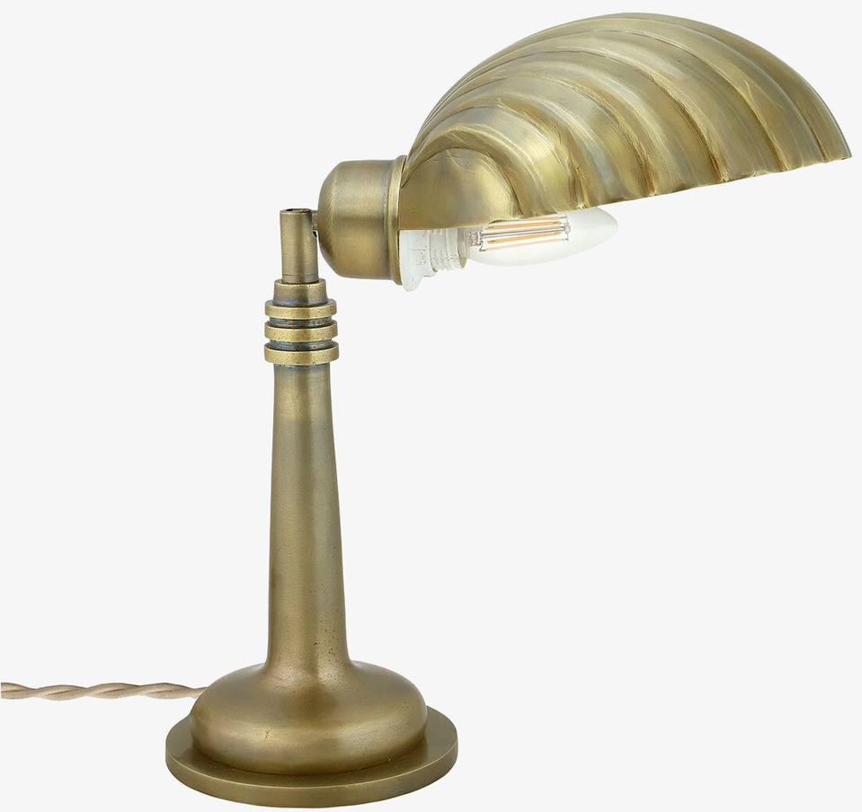 Bordslampa John Antik Mässing Strömshaga Lampor Taklampor Golvlampor Bordslampor LED-lampor Ledlampor Fönsterlampor Ljusslingor för dekoration