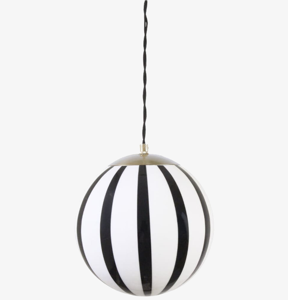 Taklampa Alba Opal Svart/Vit Strömshaga Lampor Taklampor Golvlampor Bordslampor LED-lampor Ledlampor Fönsterlampor Ljusslingor för dekoration