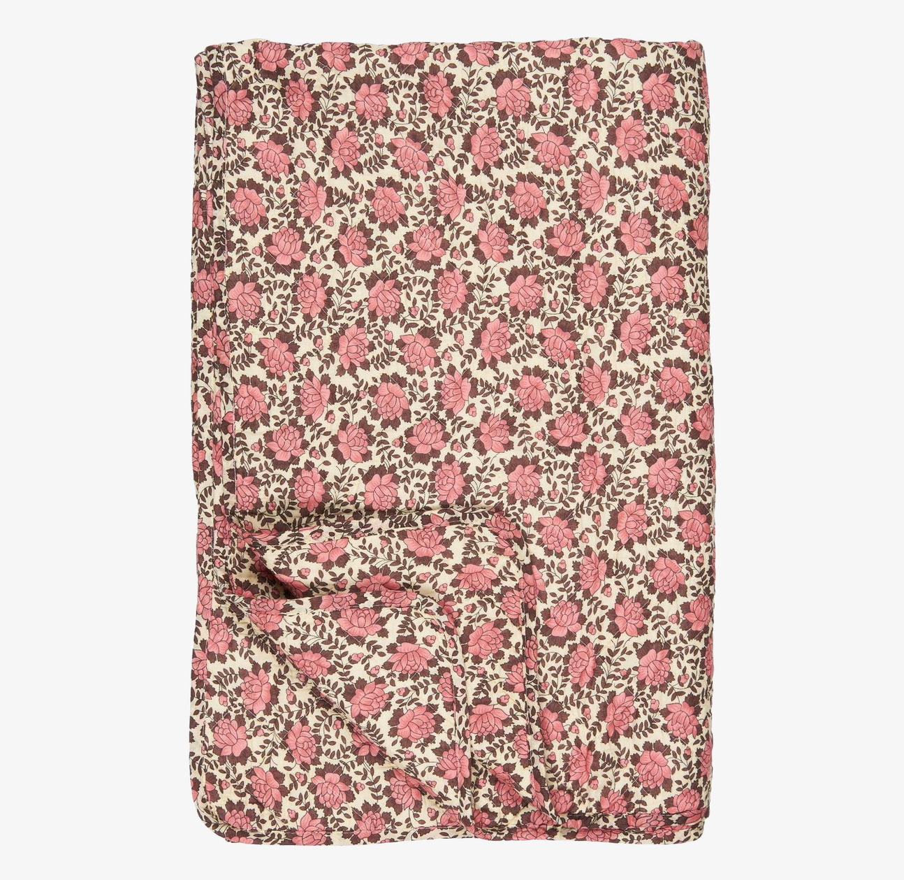 Bomullsfilt Rosa/Brun IB Laursen Täcken, filtar, plädar och överkast Filtar Plädar Överkast