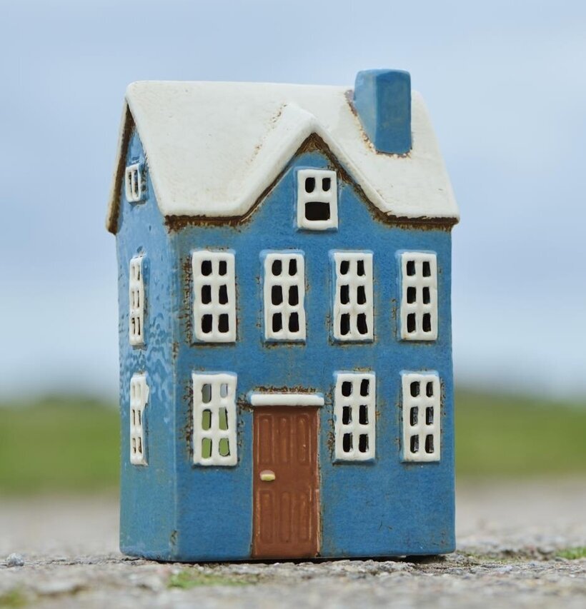 Ljuslykta Nyhavn Blå IB Laursen Lyktor Endless Light Ljuslyktor