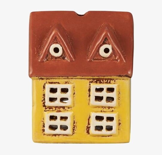 Bild av charmig ljuslykta med unik design och färg