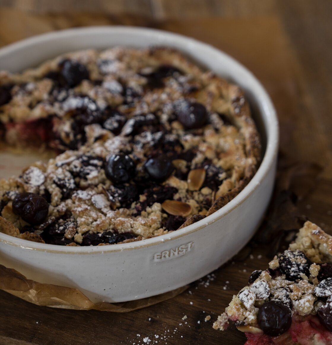 Ugns/serveringsform Naturvit Ø30cm Ø27.5cm Ernst Ugnsformar