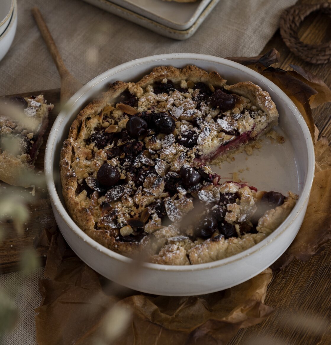 Ugns/serveringsform Naturvit Ø30cm Ø27.5cm Ernst Ugnsformar