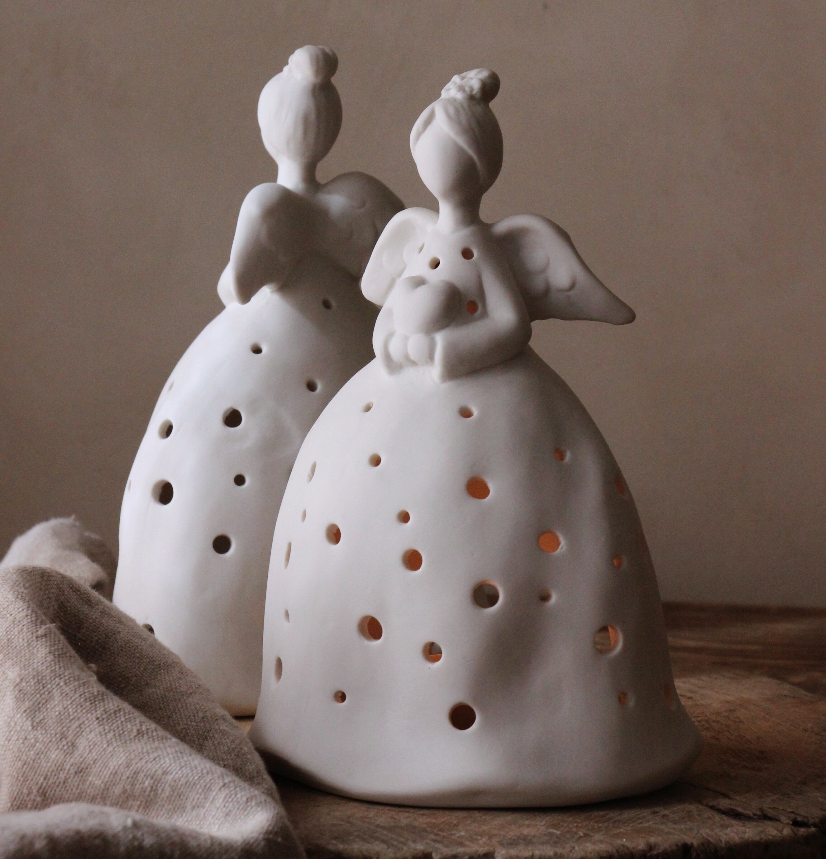 Majas Guardian Angel Heart Cottage Ljusstakar Adventsstakar Ljushållare Ljushyllor