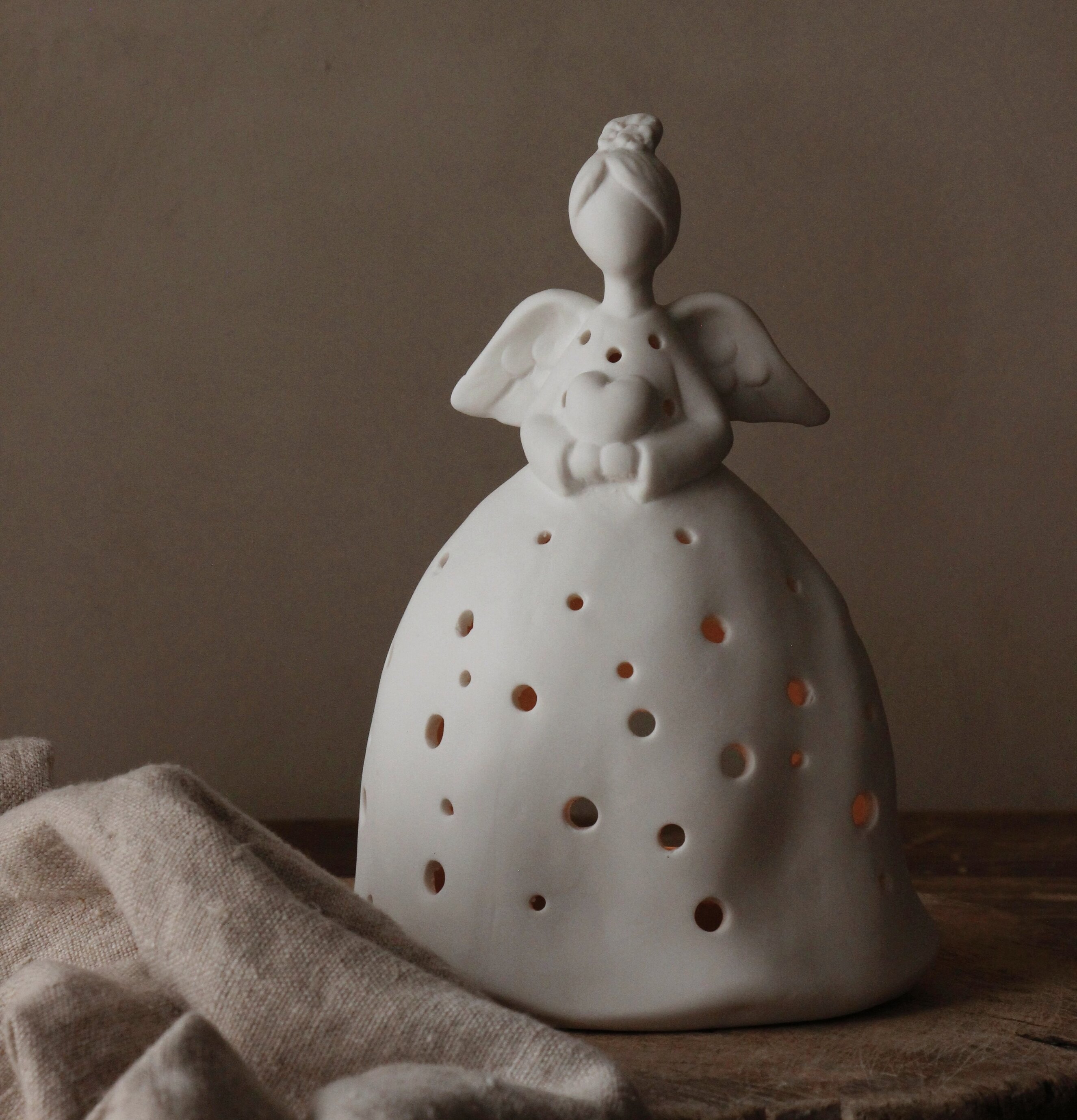 Majas Guardian Angel Heart Cottage Ljusstakar Adventsstakar Ljushållare Ljushyllor