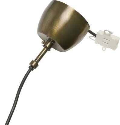 Bild av elegant taklampa med bronsfinish och detaljer