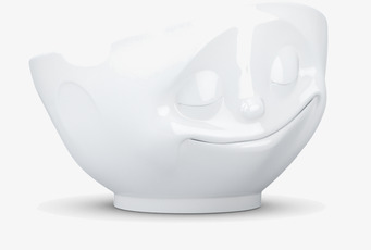 Bild av unik porslinsskål med harmoniskt ansikte