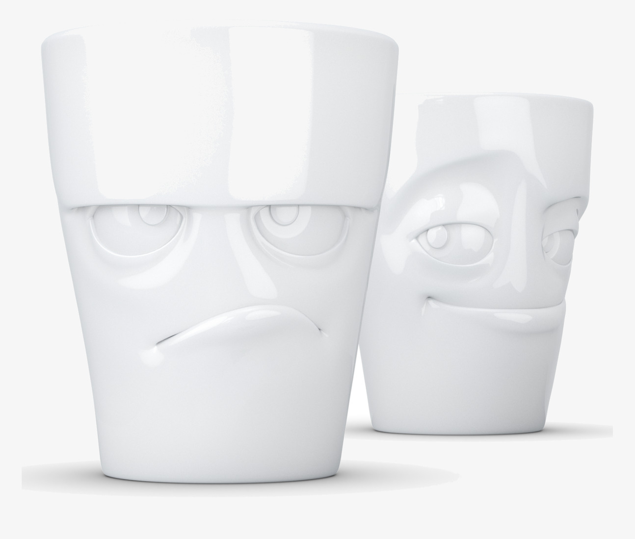 Muggar 2-pack - Butter & Busig Tassen Muggar/koppar i porslin, keramik, papper eller biologiskt material organiskt