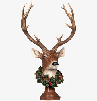 Bild av naturlig hjortbyst med eleganta detaljer