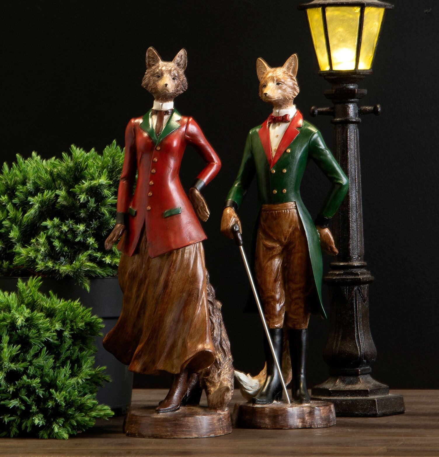 Räv Perry Poly Roxy A Lot Decoration Statyer, statyetter, figuriner för inomhusbruk eller altaner Ballerinor Övrig